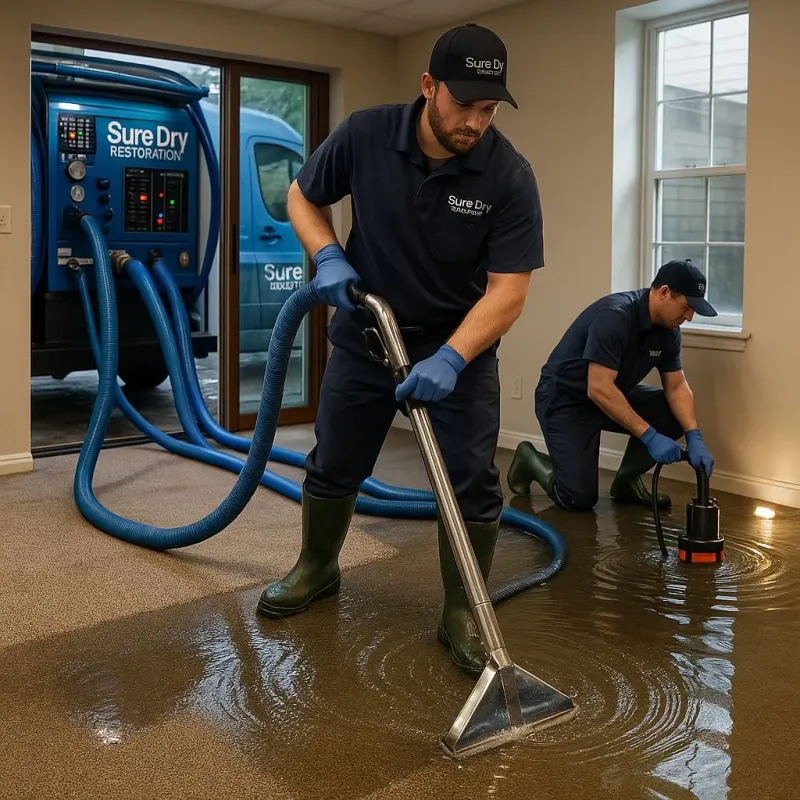 Water Extraction and Removal process in Cedar Falls, IA